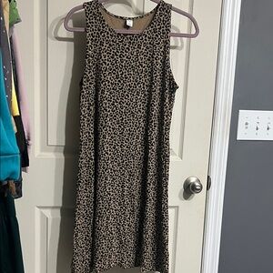 Old Navy Animal Print Mini Dress